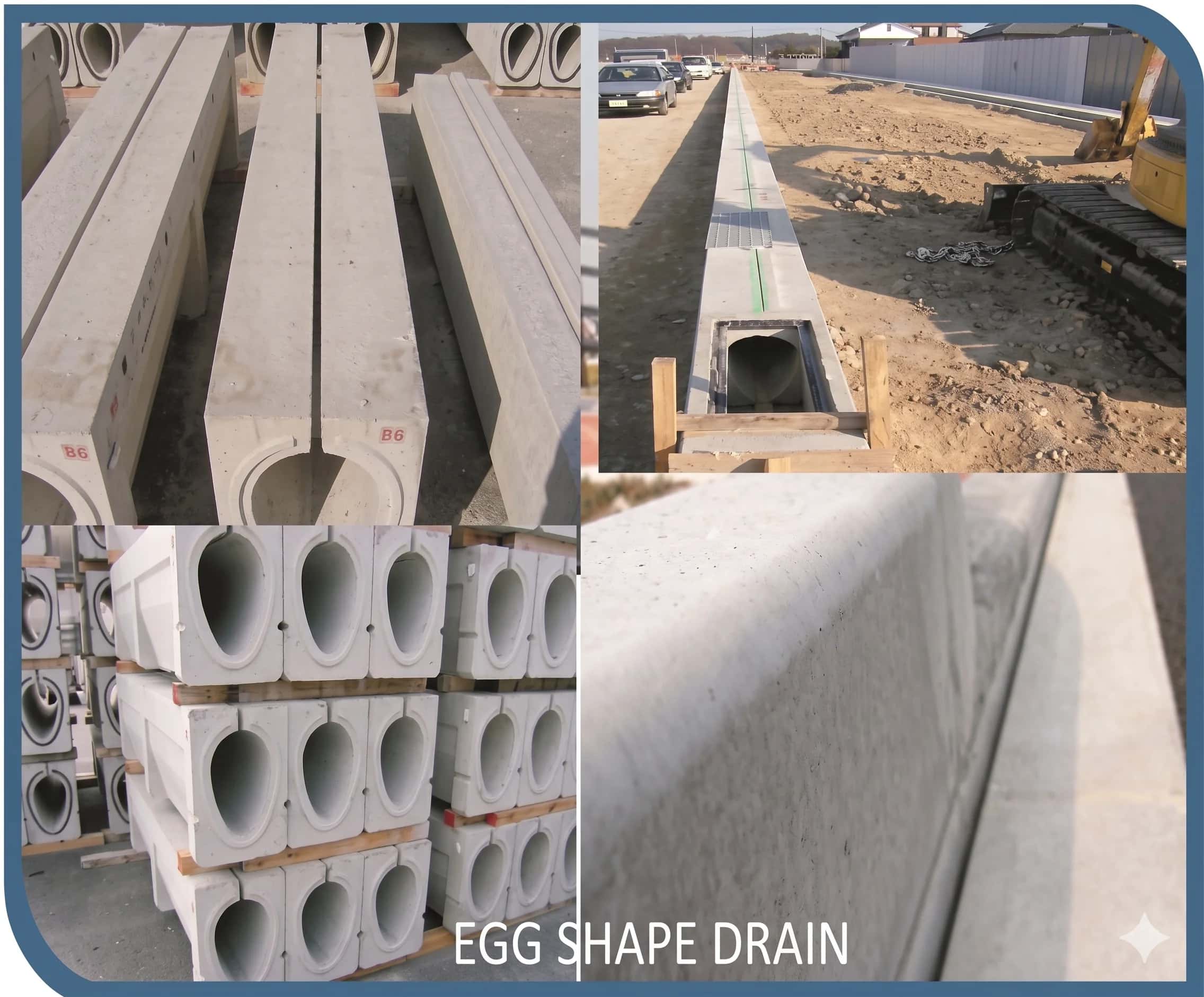 Providing & Laying of RCC Precast Drain